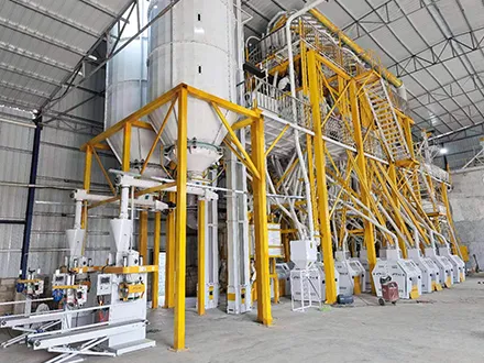 150TPD Steel Frame Wheat Flour Mill Plant