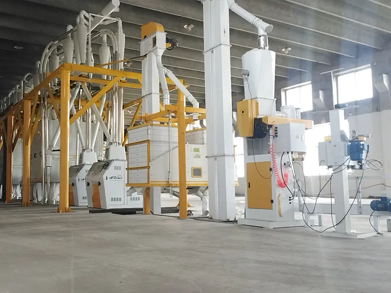 120TPD Steel Structure Wheat Flour Mill Plant